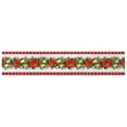 thumbnail image 1 of Camino de mesa de cocina de colorfulland, camino de mesa de lino para habitación de granja Rojo y verde, 1 of 4