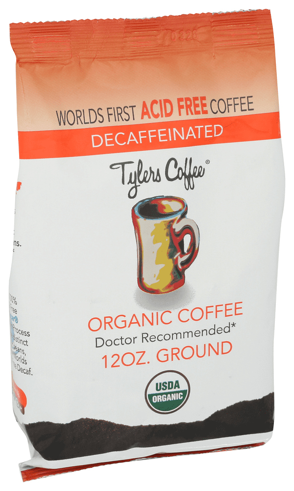 12 OZ. BAG OF DECAF GROUND ACID-FREE COFFEE
