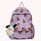 thumbnail image 5 of Mochila para Niña Fresas Lindas Mujeres Estudiante Mochila Mochila (púrpura), 5 of 9