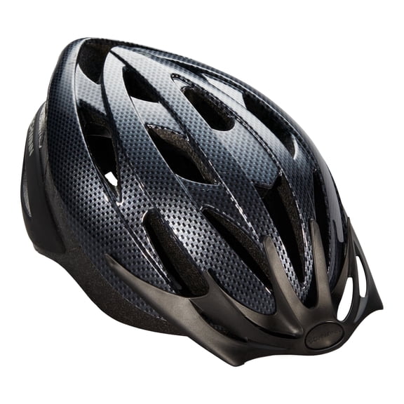 Schwinn Thrasher Adult Bicycle Helmet, Ages 14 , Carbon Black