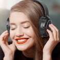 thumbnail image 3 of X7 Pro Auriculares InaláMbricos Bluetooth 5.1 para Juegos Auriculares para MúSica Auriculares con Gradiente RGB Auriculares Luminosos,Negro, 3 of 5