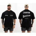 thumbnail image 4 of Camiseta de entrenamiento para hombre CBUM 100 % algodón, colección Gym Elements Plus, talla grande, informal, estilo urbano, envío gratuito, 4 of 5