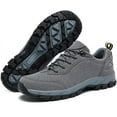 thumbnail image 4 of Men's Wide Hiking Shoes for Men Go Walking Hiking Shoes Trekking Trails Sneakers with Arch Support Trails Shoes, 4 of 15