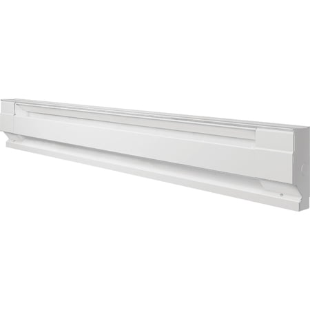 Cadet Convection Baseboard Heater - 3,412 BTU, 175 Sq. Ft., 120 V, White — Residential Use, Standard Application
