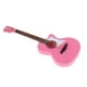 thumbnail image 1 of Modelo de guitarra clásica de simución rosa con soporte de exhibición 1/6 adornos de madera accesorios para sustros hechos a Macarena atril, 1 of 7