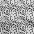 thumbnail image 1 of oneOone Cotton Poplin Twill Gray Fabric Floral Sewing Craft Projects Fabric Prints By Yard 56 Inch Wide, 1 of 1