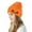 Orange, variant on GILIGEGE Beanie Hat for Men Women Embroidered Knit Winter Beanies Cap Cool Cute Knit Beanie Hats for Men Women Gothic Birthday Christmas Halloween Skull Goth Skeleton Gifts Presents Winter Black