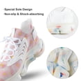 thumbnail image 7 of Flowers Background Walking Shoes for Men Woman Lightweight Tennis Fashion Elastic Sports Shoes Cushion Basketball Shoes, 7 of 7