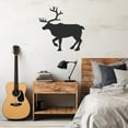 thumbnail image 2 of LaModaHome Exclusive Deer Metal Wall Art – Durable & Artistic Metal Wall Art for Home and Office Decor, Perfect for Any Interior Design Aesthetic, 2 of 5