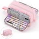 thumbnail image 3 of Large Capacity Pencil Case Boys Girls For Kids Students 4 Compartments Zippered -ys, 3 of 5