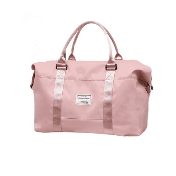 Travel Bag Sport Duffel Bag,Gym Tote Bag,Weekender Overnight Bag Carry on Bag Hospital Holdalls for Women with Wet Pocket,Pink