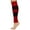 Red, variant on Women Stripe Lamb-swool Leg Protectors Leg Warmer