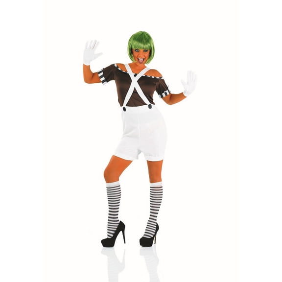 Fun Shack Womens Chocolate Factory Worker Costume Wig Adult Book Week Fancy Dress Halloween White S