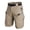 Khaki_006, variant on Domuza Cargo SweatShorts for Men Summer Hiking Fishing Outdoor Pants Patriotic Printed Shorts with Multi Pockets Brown XL