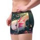 thumbnail image 2 of Balery Whimsical Axolotl Fantasy Calzoncillos bóxer para hombre, ropa interior de algodón suave y transpirable con cinturilla de nailon-Medium, 2 of 5