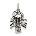thumbnail image 3 of FB Jewels Sterling Silver Antiqued Lobster Charm, 3 of 4