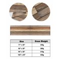 thumbnail image 3 of Bed Runner Scarf Twin Size, Farmhouse Beige Brown Stain Bed Runners & Scarves for Foot of Beds, Vintage Wooden Striped Decorative Bedding Runner Scarf for Hotel Home Bedroom 71 x20 Inch, 3 of 6
