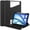 Black, variant on Allytechgroup iPad Air 11 M4 M3 M2 Case with Pencil Holder, Premium PU Leather Multi Angle Viewing Stand Anti-Scratch Auto Sleep Wake Tablet Case for Apple iPad Air 11 Inch 2026 2025 2024