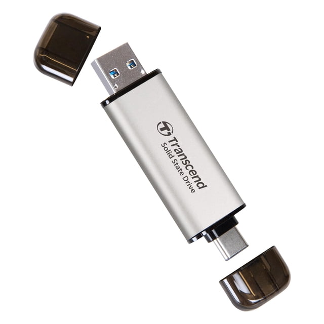 SSD externo Transcend USB 3.2 Gen 2 de 2 TB de hasta 1050 MB/s