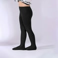 thumbnail image 4 of Girls Footed Tights Cotton Ribbed Knit Comfortable Stretch Leggings Stockings Pants for Under Dresses, 4 of 6