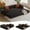 Black-Storage bag, variant on 78.7-inch living room sofa, 5-in-1 design convertible sofa bed , no assembly required, Frameless sofa, removable and washable corduroy upholstery