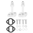 thumbnail image 2 of Turbo Oil Return Drain Flange Adapter Kit,2 Pcs Turbo Oil Turbo Flange Kit Oil Feed Flange Adapter Restrictor Professional Grade, 2 of 14