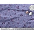 thumbnail image 3 of Soimoi Japan Crepe Satin Fabric Web & Spider Insects Print Fabric by The Yard 42 Inch Wide, 3 of 3