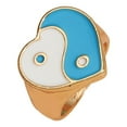 thumbnail image 2 of Anillos de corazón Fernando para Mujeres Y Niñas Daily White and blue, 2 of 8