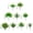 H, variant on Artificial Plants Uv Flowers Greenery Stems, Fern Faux Shrubs Plastic Plants for Garden Porch Planter Home Decor — LAILLSH