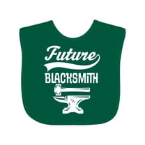 Inktastic Future Blacksmith Anvil Boys Baby Bib