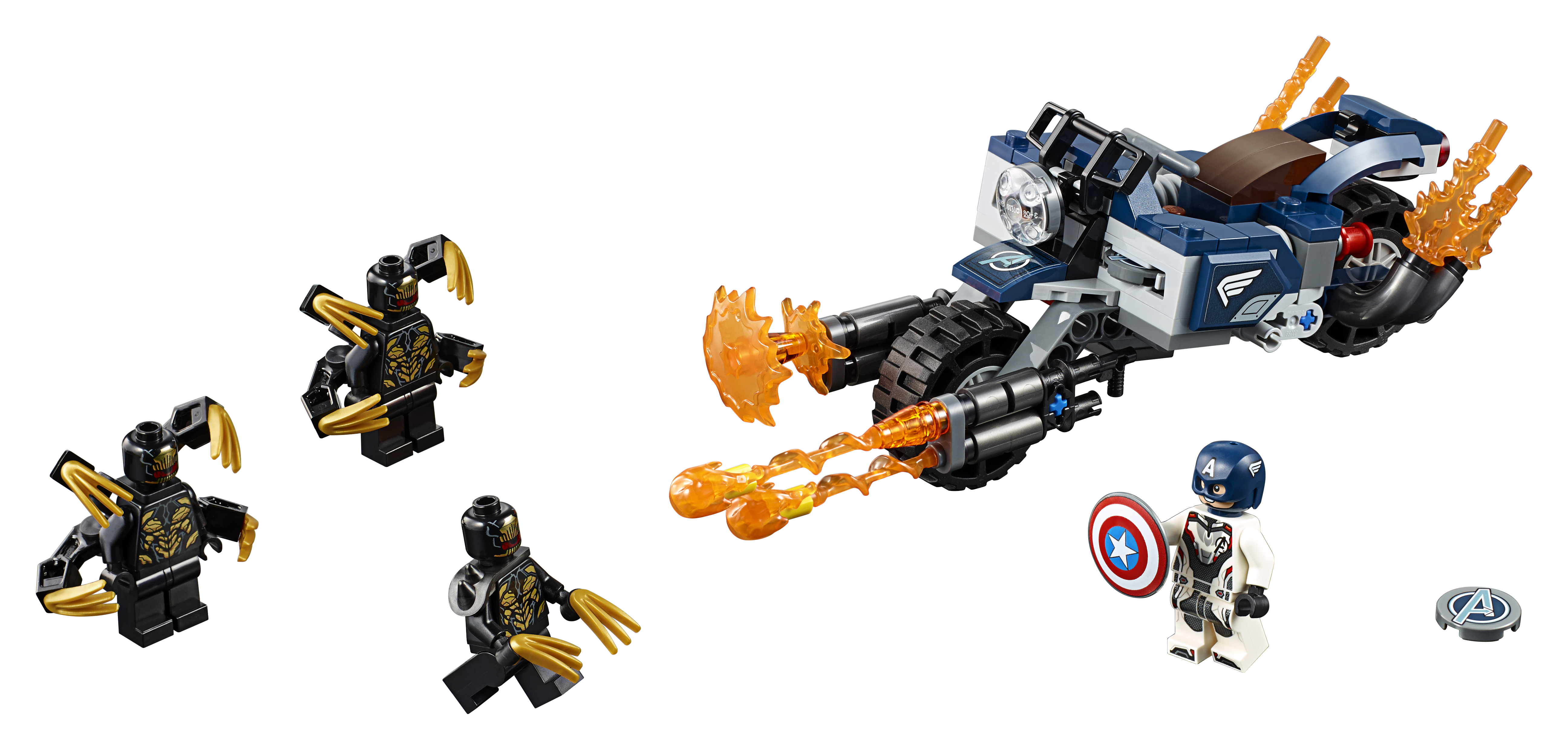 LEGO Marvel Avengers Captain America: Outriders Attack 76123 - image 3 of 8