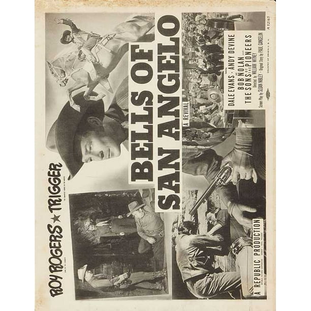 Bells of San Angelo movie POSTER (Style B) (11" x 14") (1947