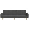 thumbnail image 5 of vidaXL 2-Seater Sofa Bed Accent Upholstered Loveseat Sleeper Couch Fabric, 5 of 10