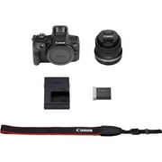 Canon EOS R100 Mirrorless Camera with RF-S18-45mm IS STM Lens, APS-C Sensor, 24.1MP, Entry-Level Creators (International Version)