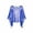 Blue, variant on Sparkly Sheer Poncho Wrap, Fringed Metallic Shawl Cover-Up for Evening Dress Beach Top, One Size