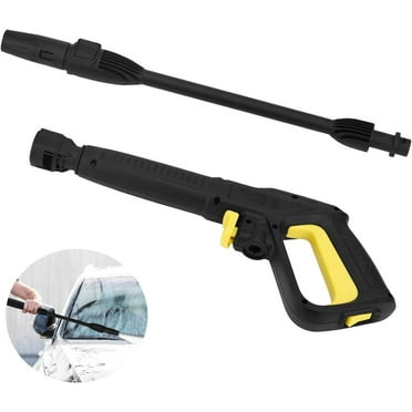 Powerful Cleaning Solution, High Pressure Washer Gun, Click Quick Release Hose Lance, Universal Power Washer Gun for Karcher K Series