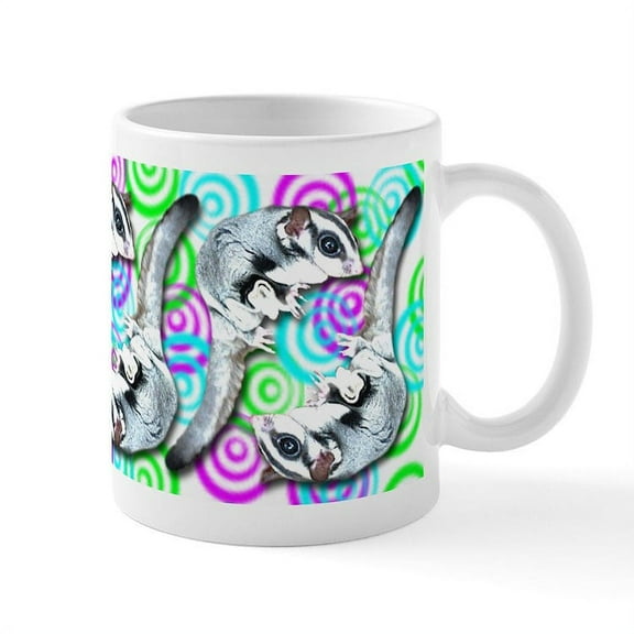 CafePress - Sugar Glider 2 Mug - 11 oz Ceramic Mug - Novelty Coffee Tea Cup