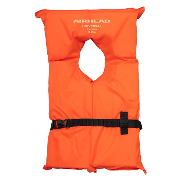 Chaleco salvavidas AIRHEAD Youth Type II Keyhole Coast Guard naranja