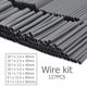 thumbnail image 5 of Juego de manguitos de cables eléctricos de tubos termorretráctiles de poliolefina surtidos de 127 piezas, 5 of 7
