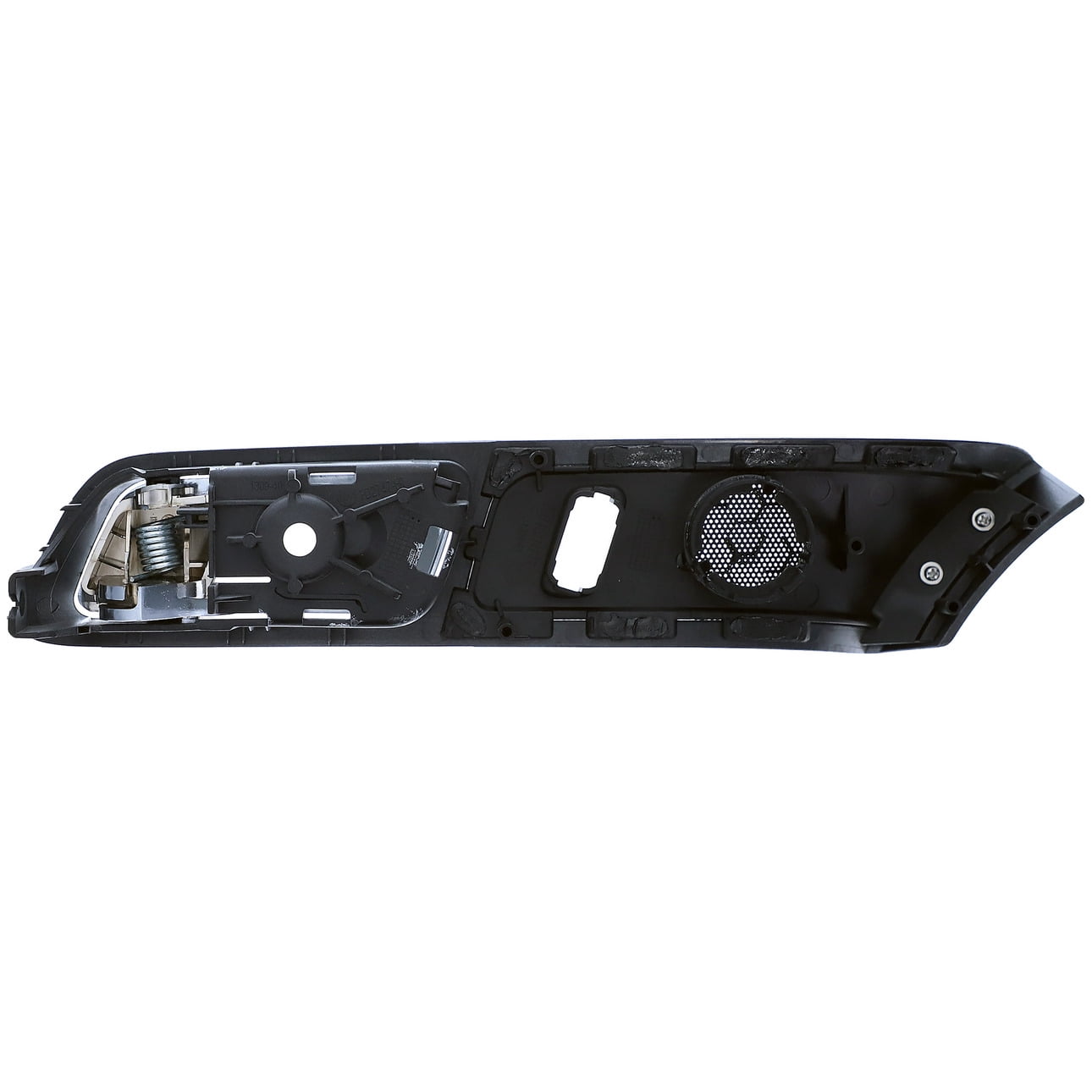 Dorman 15744 Front Passenger Side Interior Door Handle for Specific Ford Models, Chrome; Gray