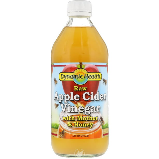 Dynamic Health Apple Cider Vinegar with the Mother and Natural Honey, 16  Ounce - Walmart.com