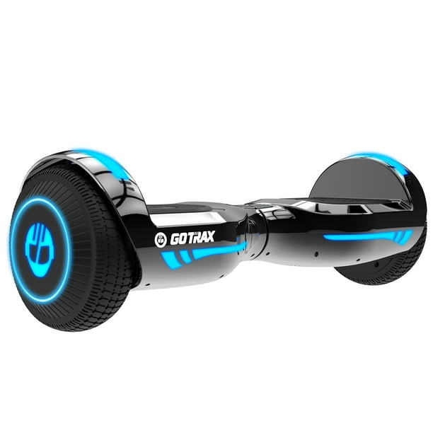 GOTRAX Glide Chrome Hoverboard 6.5" - Bluetooth Enabled LED Hover Board