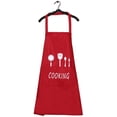 thumbnail image 1 of Coofit Kitchen Apron Fashion Breathable Grease Proofing Restaurant Apron Cooking Apron, 1 of 1