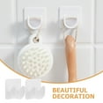 thumbnail image 6 of 2pcs No Drilling Adhesive Curtain Rod Hook Shower Curtain Rod Holder Tension Rod Bracket, 6 of 6