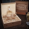 thumbnail image 2 of Stanford Custom Argos Liquor Decanter Set with On the Rocks Glasses, 2 of 4