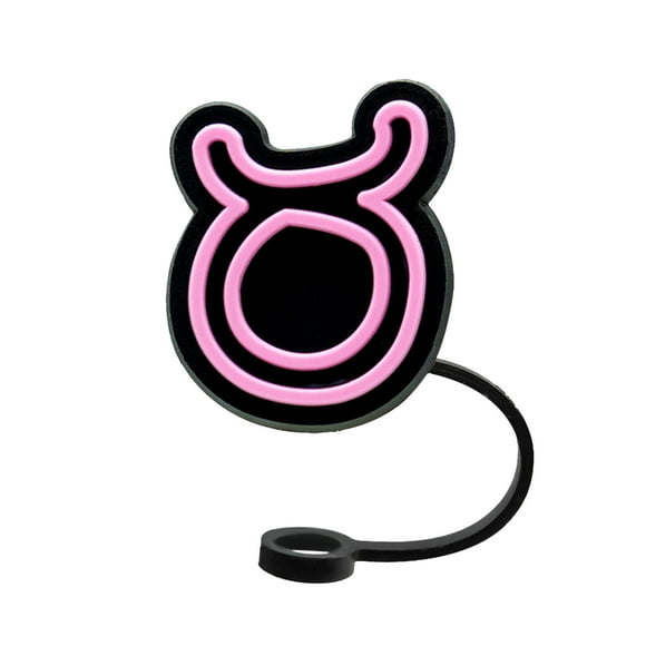 Silicone Straw Tips Cover Cute Design Reliable Material Easy to Use Right Size Perfect Gift