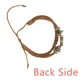 thumbnail image 2 of Vestido de cumpleaños Pulsera pulsera de cuero Unbranded  M, 2 of 3
