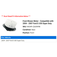 thumbnail image 2 of Front Blower Motor - Compatible with 2004 - 2007 Ford E-350 Super Duty 2005 2006, 2 of 3