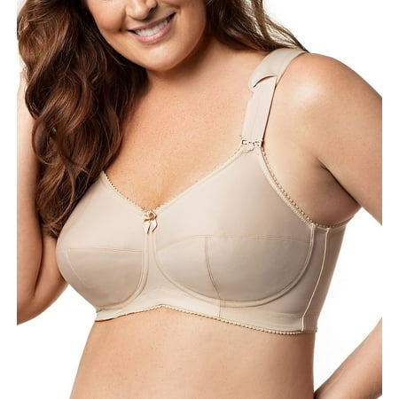 

ELILA Nude Full Coverage Soft Cup Bra US 36K UK 36H NWOT