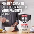 thumbnail image 5 of Muscle Milk 100% Whey Protein Powder, Vanilla, 5 Pound, 68 Servings, 25g Protein, 2g Sugar, Low in Fat, NSF Certified for Sport, Energizing Snack, Workout Recovery, Packaging May Vary, 5 of 5